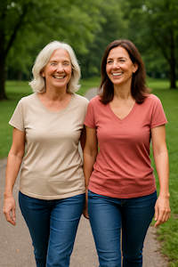 comfortable walking with hydrated joints